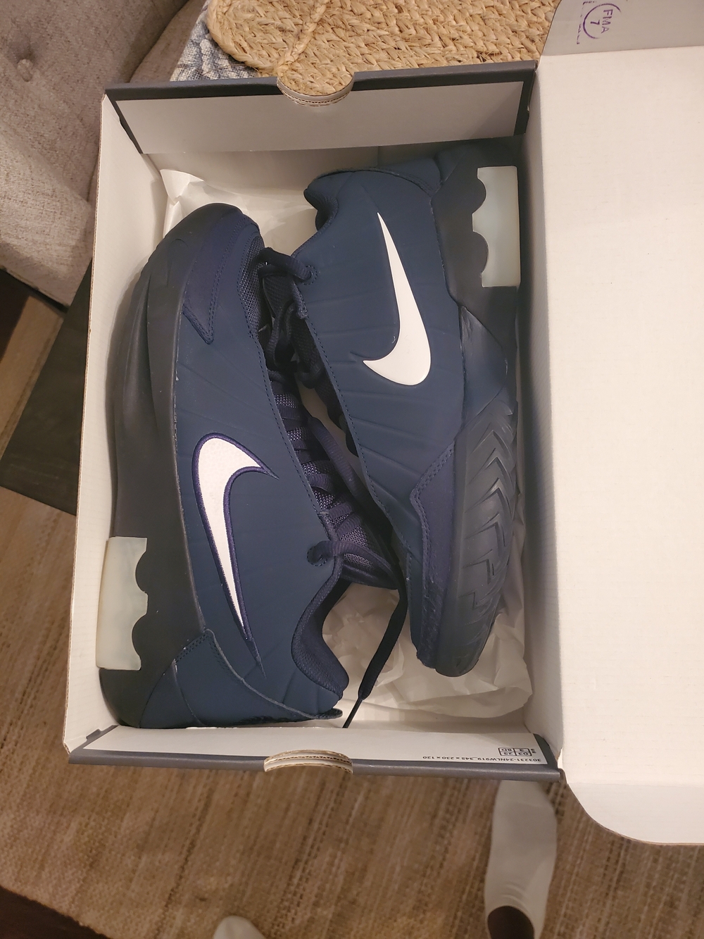 Nike Lebron Witness IX Navy and White